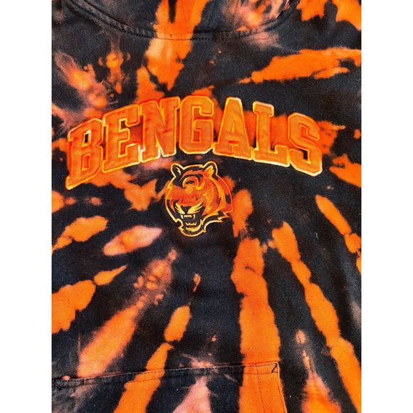 Cincinnati Bengals Youth Tie-Dye Hoodie - Picture 3 of 4